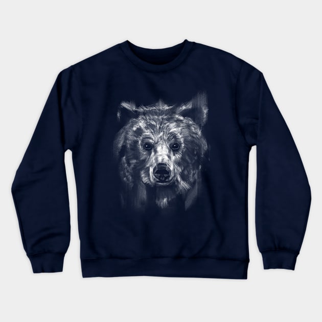 Bear Crewneck Sweatshirt by AlexisSchofield